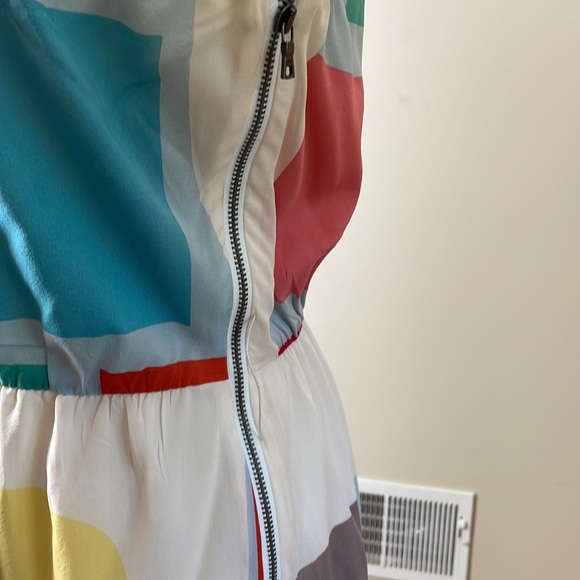 Alice + Olivia color block one shoulder dress - Picture 2 of 3